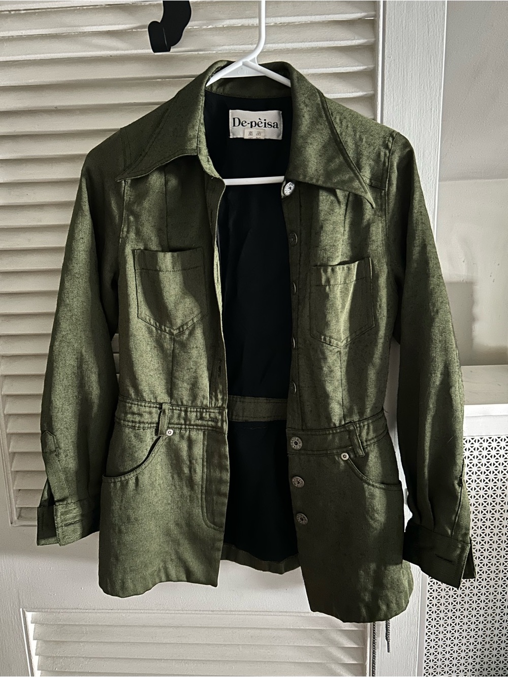 Olive Green Women's Blazer